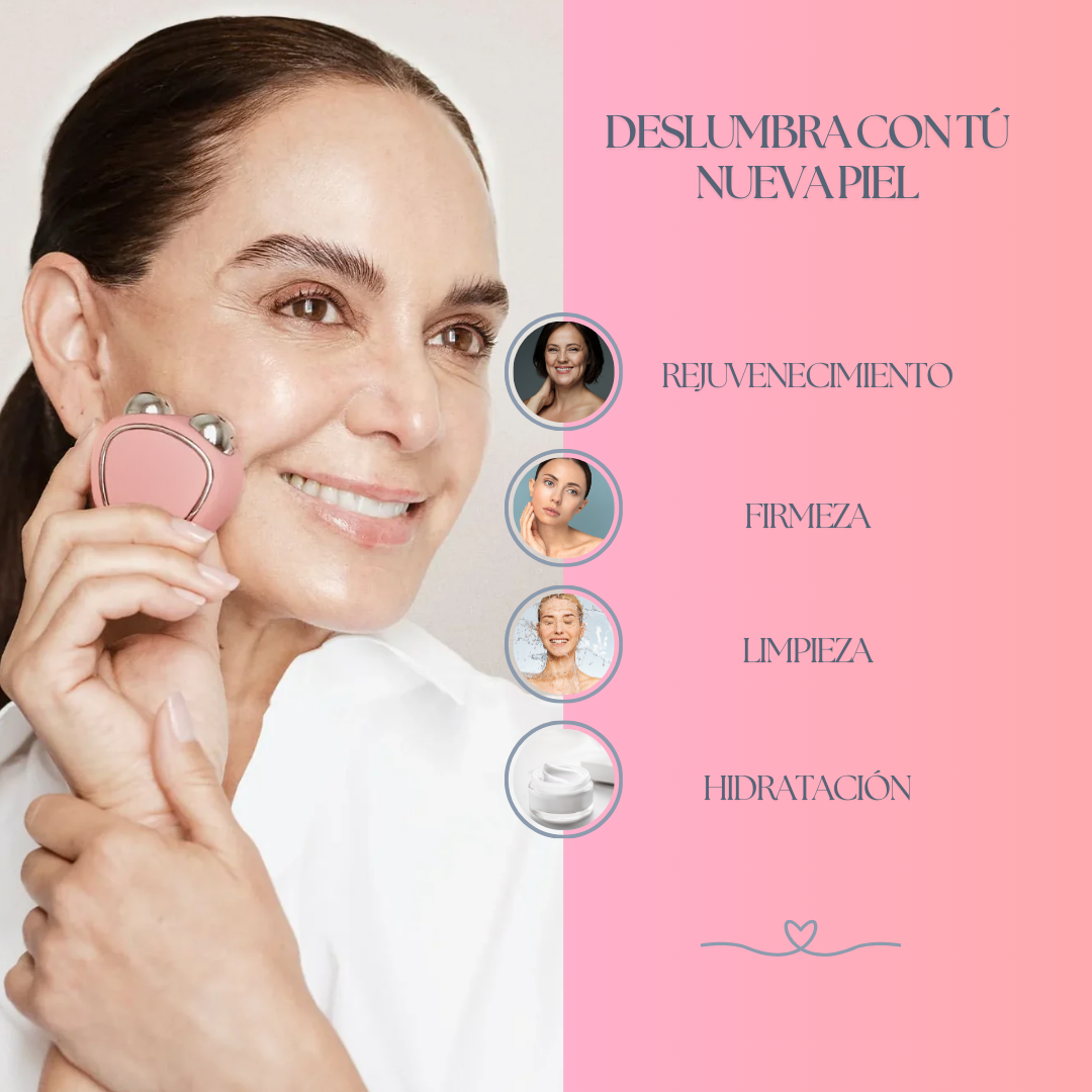Masajeador Microcorriente + GRATIS Serum 24k Gold - Rejuvenece con una Piel Reluciente